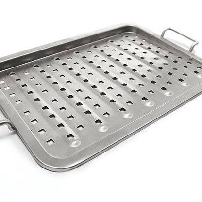 Broil King bakplaat inox met gaatjes (48 x 29 cm)
