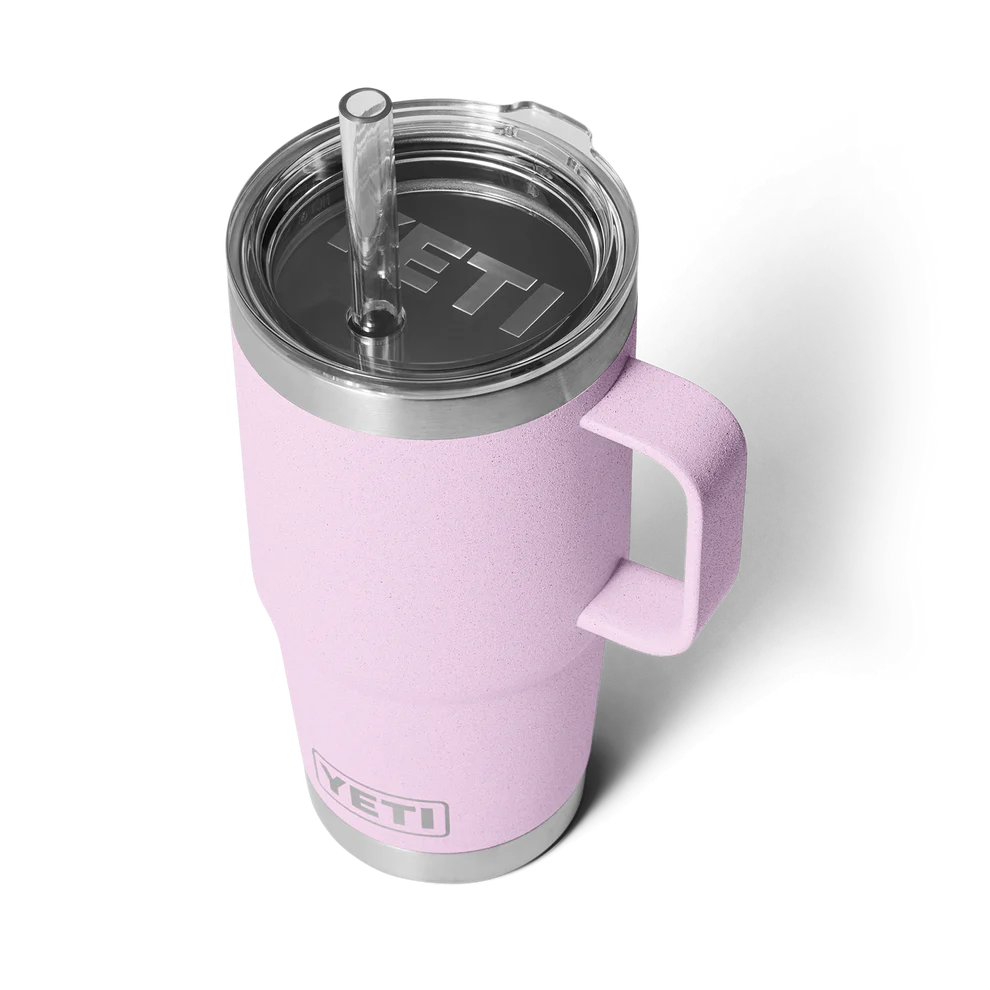 Yeti Rambler mok 25 oz 739ml. met rietjesdeksel