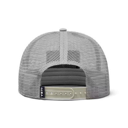YETI VELCRO B MESH HAT NAVY & GREY