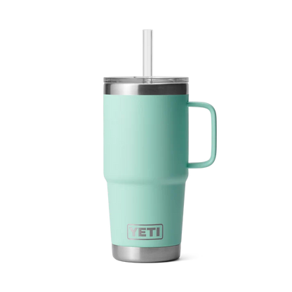 Yeti Rambler mok 25 oz 739ml. met rietjesdeksel