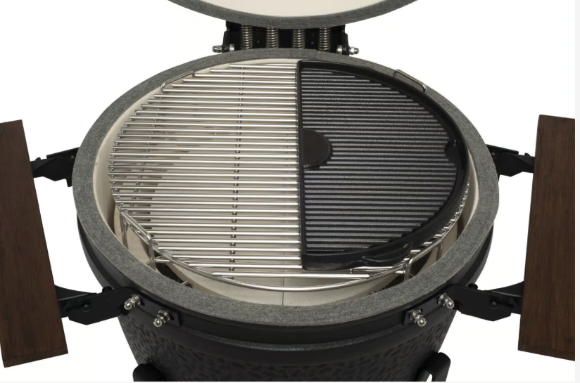 The Bastard Cast Iron Half Moon Griddle Large 48cm