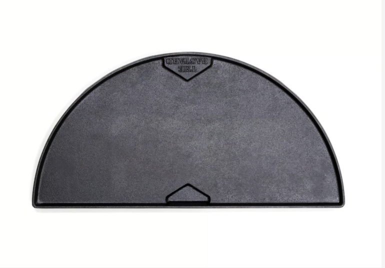 The Bastard Cast Iron Half Moon Griddle Large 48cm
