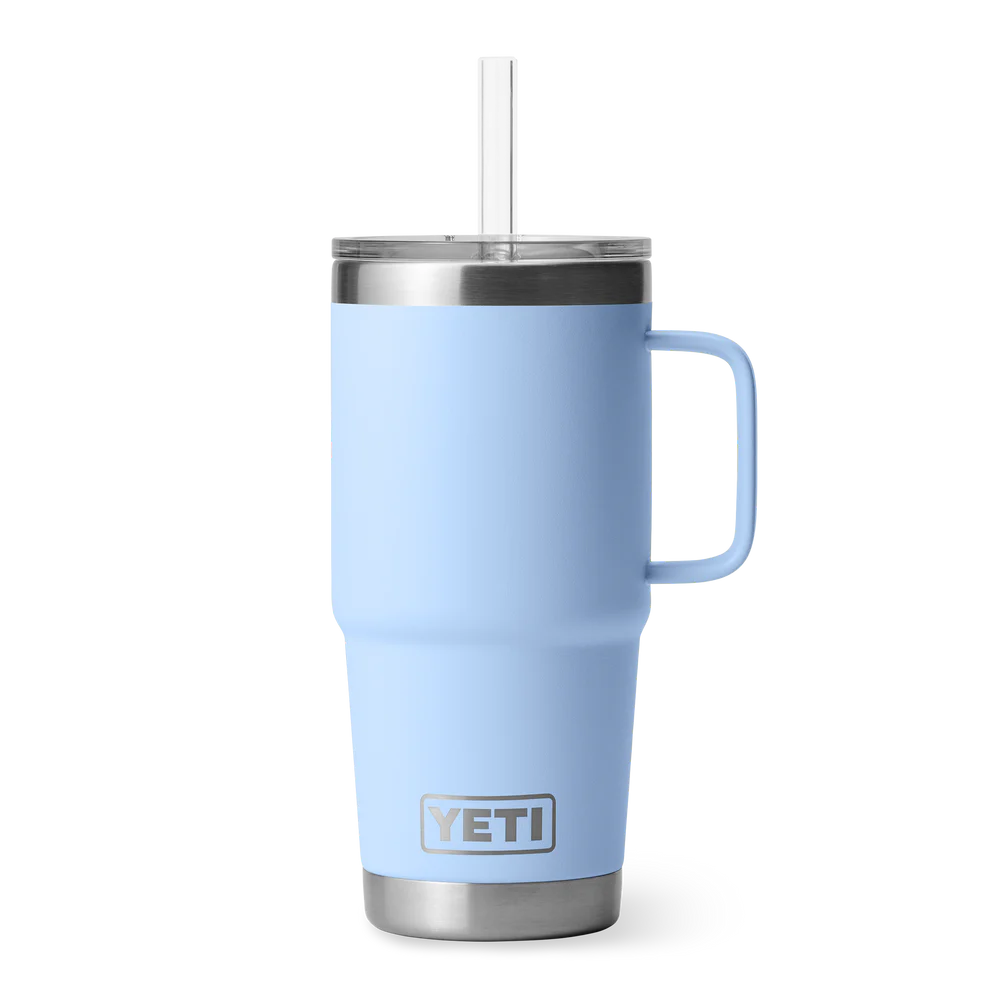 Yeti Rambler mok 25 oz 739ml. met rietjesdeksel